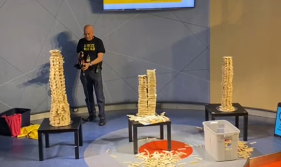 Tower Knockdown at Science World